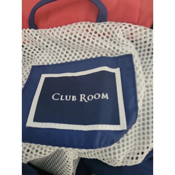Club Room Men's Rubberized Rain Hoodie/Windbreaker. New With Tags $125. XL. - Picture 4 of 6